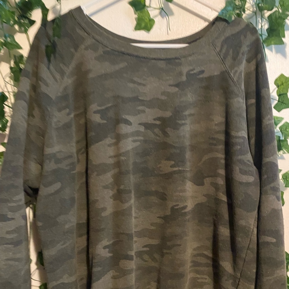 Open Trail Camo Sweater